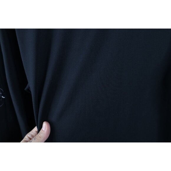 Mammut Mens Medium Spell Out Trekking Snow Half Zip Pullover Jacket Top Black - Picture 13 of 16